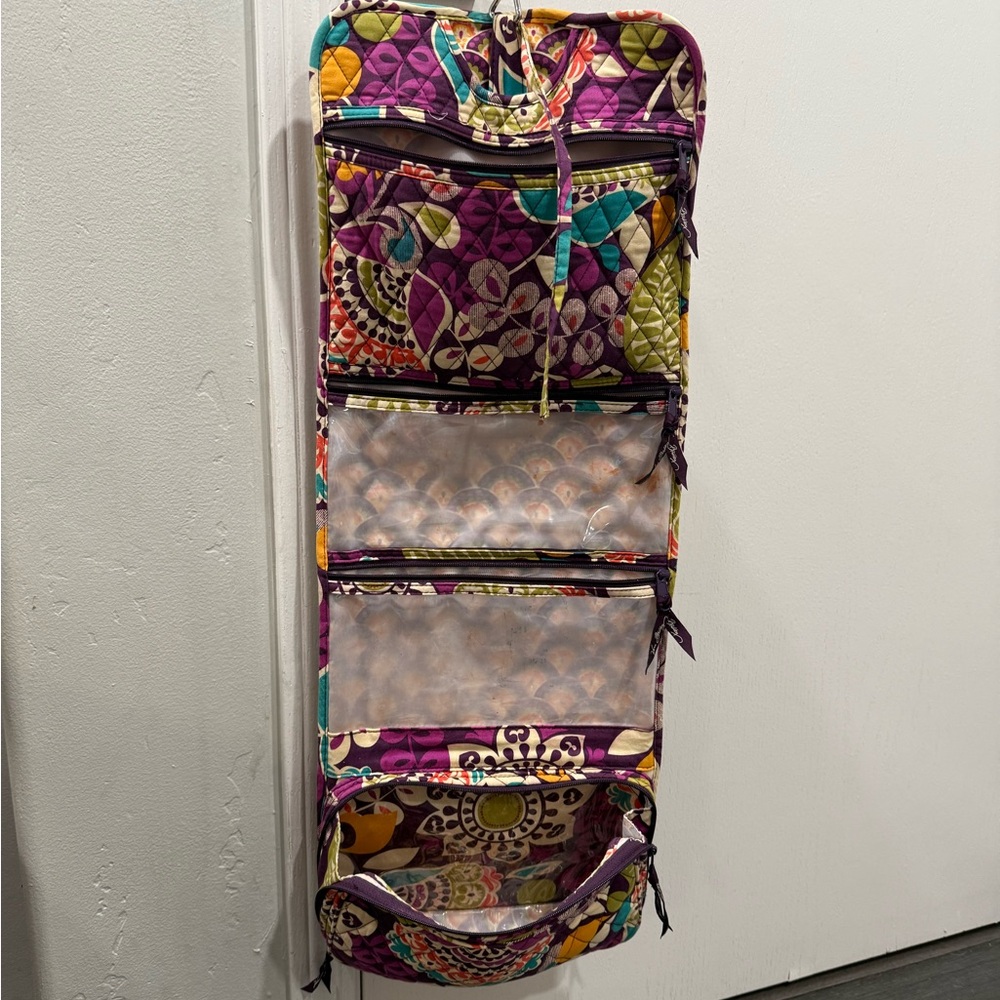 Vera Bradley Multicolor Quilted Cosmetic Organizer